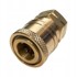ROSFIX Adapter za brzi spoj 1/4" s unutarnjim navojem 3/8", mjed, 220 bar, 40 l/min